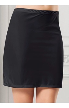 Daily Wear 2900 Kadın Kısa Jupon Siyah Siyah Xl Siyah