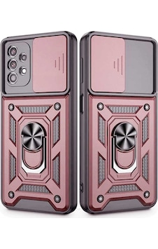 Samsung A71 Uyumlu Kızaklı Kamera Korumalı Tank Kılıf