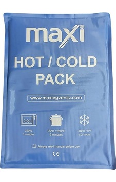 MoVeS-MAXİ Classic Cold Pack Sıcak-Soğuk Jel 25X35 CM Mavi MoVeS-MAXİ Classic Cold Pack Sıcak-Soğuk Jel 25X35 CM Mavi