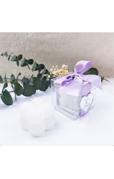 Mika Kutuda Bubble Mum Nişan Nikah Şekeri Hediyelik Çik(30 Adet) Mika Kutuda Bubble Mum Nişan Nikah Şekeri Hediyelik Çik(30 Adet)