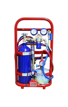 Dorf Oksijen Kaynak Seti 6 Litre Ekonomik Kartuş Tüplü