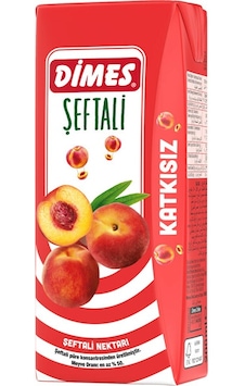 Dimes Şeftali Nektarı 27 x 200 ML Dimes Şeftali Nektarı 27 x 200 ML