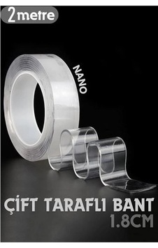 2 Metre Çift Taraflı Yapıştırıcı Bant Çivisiz Montaj 715471 - 2 Metre Çift Taraflı Yapıştırıcı Bant Çivisiz Montaj 715471 -