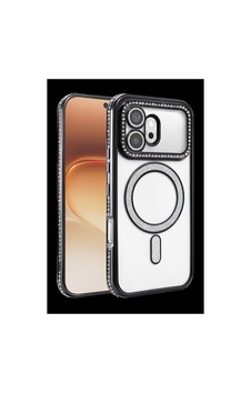 Huawei Honor 600 Joke Simli Magneticsafe Kılıf - Siyah Huawei Honor 600 Joke Simli Magneticsafe Kılıf - Siyah