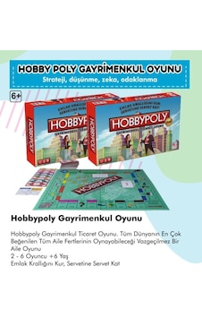 Hobby Poly Gayrimenkul Emlak Ticareti Oyunu Hobby Poly Gayrimenkul Emlak Ticareti Oyunu