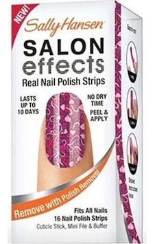Sally Hansen Salon Effects - Gerçek Ojeden Yapılan Desenli Tırnak Bantları - Are You Single 4422-04 Sally Hansen Salon Effects - Gerçek Ojeden Yapılan Desenli Tırnak Bantları - Are You Single 4422-04