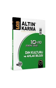 Yayınları 8. Sınıf Lgs Din Kültürü Ve Ahlak Bilgisi 10 X 10 Deneme