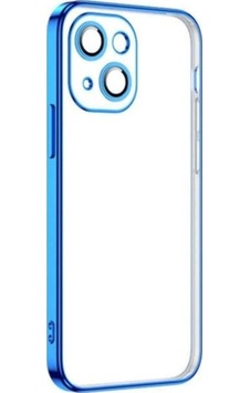 Apple Uyumlu iPhone 13 Mini Kılıf Zore Krep Kapak Mavi Apple Uyumlu iPhone 13 Mini Kılıf Zore Krep Kapak Mavi