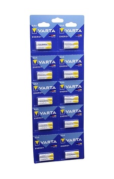 Varta İnce Pil Alkalin 20pcs 5580 Varta İnce Pil Alkalin 20pcs 5580