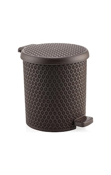 Omnipazar Sy-4313 Safir Plastik Pedallı Çöp Kovası 3,5 Lt Kahverengi Omnipazar Sy-4313 Safir Plastik Pedallı Çöp Kovası 3,5 Lt Kahverengi