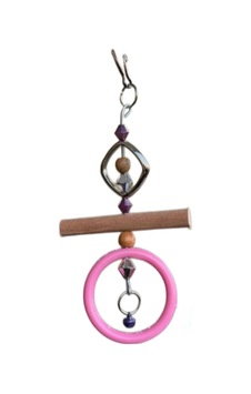 Oval Halkalı Kuş Salıncak 12cm Asortili Oval Halkalı Kuş Salıncak 12cm Asortili