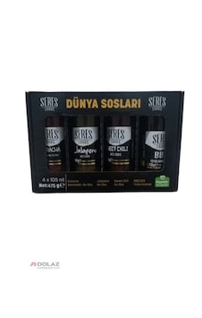 Seres Foods Gourmet Dünya Sosları Seti 105 Ml X 4 Kavanoz Cam Seres Foods Gourmet Dünya Sosları Seti 105 Ml X 4 Kavanoz Cam