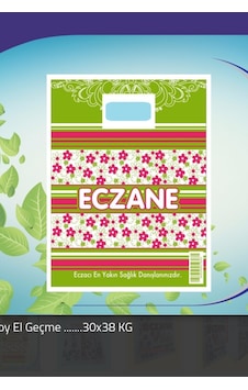 Eczane Poşeti Büyük Boy 30x38 N11.183
