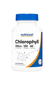 Chlorophyll 100mg 120 Softgels - Gluten-free, 60 Servings Chlorophyll 100mg 120 Softgels - Gluten-free, 60 Servings