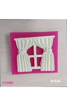 Yy0489 Minyatür Perdeli Pencere Silikon Kalıp Yy0489 Minyatür Perdeli Pencere Silikon Kalıp