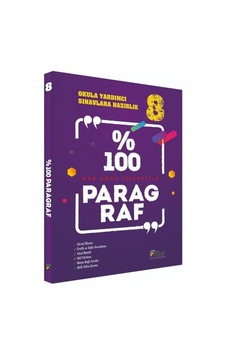 8. Sınıf Paragraf % 100 Soru Bankası Fides Yayınları 8. Sınıf Paragraf % 100 Soru Bankası Fides Yayınları