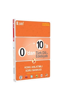 Tonguç Akademi Yayınları 10. Sınıf 0'Dan 10'A Türk Dili ve Edebiy