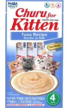 Ciao Churu Tuna Balıklı Yavru Kedi Ödül Kreması 4 x 14 G Ciao Churu Tuna Balıklı Yavru Kedi Ödül Kreması 4 x 14 G
