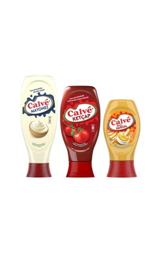 Calve Mayonez-ketçap-ballı Hardal 3 Lü Set