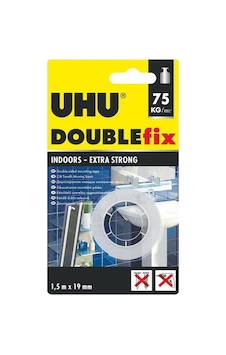 Uhu Doublefix Güçlü Çift Taraflı Montaj Bandı 1,5m X 19mm Uhu Doublefix Güçlü Çift Taraflı Montaj Bandı 1,5m X 19mm