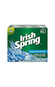 Irish Spring Moisture Blast Deodorant Sabun 104.8 G x 3