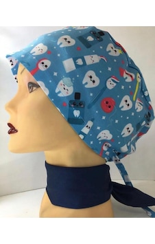 Likralı Doktor, Hemşire Bonesi, Cerrahi Bone, Dişçi Desenli Renkli Bone, Medikal Bone Çok Renkli Likralı Doktor, Hemşire Bonesi, Cerrahi Bone, Dişçi Desenli Renkli Bone, Medikal Bone Çok Renkli