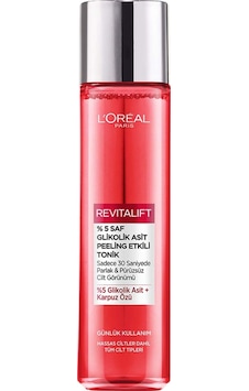 L'oréal Paris Revitalift %5 Saf Glikolik Asit Peeling Etkili Tonik 180 Ml L'oréal Paris Revitalift %5 Saf Glikolik Asit Peeling Etkili Tonik 180 Ml