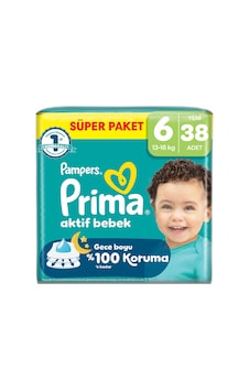 Prima Aktif Bebek Süper Paket 6 Beden 38'li - 7 Adet Tarı 4 - 7 Yaş Prima Aktif Bebek Süper Paket 6 Beden 38'li - 7 Adet Tarı 4 - 7 Yaş