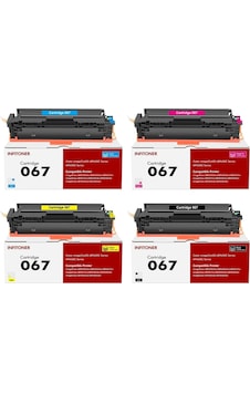 I-sensys Mf-651cw I-sensys Mf-655cdw 5101c002 Crg-067 Çipli  Uyumlu Toner Seti / 4 Renk
