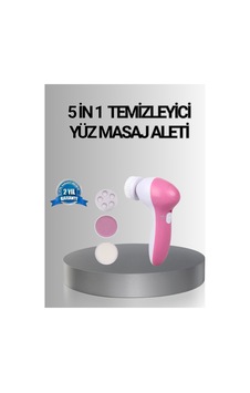 5 Başlıklı Yüz Masaj Aleti Cilt Temizleme, Peeling, Siyah Nokta Ve Gözenek Bakımı Renk 5 Başlıklı Yüz Masaj Aleti Cilt Temizleme, Peeling, Siyah Nokta Ve Gözenek Bakımı Renk