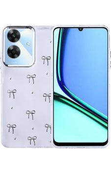 Realme Note 60 Kılıf Airbag Tasarımlı Simli Şeffaf Zore Kutup Kapak Fiyonk Realme Note 60 Kılıf Airbag Tasarımlı Simli Şeffaf Zore Kutup Kapak Fiyonk