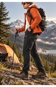 Dechers Erkek Kışlık Softshell İçi Polarlı Rüzgar, Soğuk & Su Geçirmez Taktik Pantolon - E232 Siyah Dechers Erkek Kışlık Softshell İçi Polarlı Rüzgar, Soğuk & Su Geçirmez Taktik Pantolon - E232 Siyah