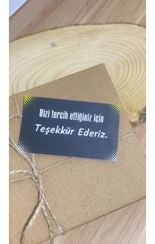 Eticaret Teşekkür Kartı 5x8 Cm 500 Adet Eticaret Teşekkür Kartı 5x8 Cm 500 Adet