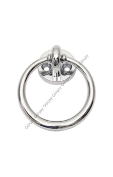 Gürçayhırdavat Gürçay Halka Kulp 60Mm Üstten Vidalı Krom (2 Adet)
