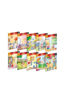 İngilizce İlkokul 1.Sınıf Hikaye 10'Lu Set Karekod Dinlemeli N11.6971 İngilizce İlkokul 1.Sınıf Hikaye 10'Lu Set Karekod Dinlemeli N11.6971