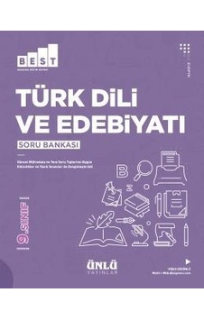 9.Sınıf Türk Dili ve Edebiyatı Soru Bankası Best - Ünlü Yayı 9.Sınıf Türk Dili ve Edebiyatı Soru Bankası Best - Ünlü Yayı