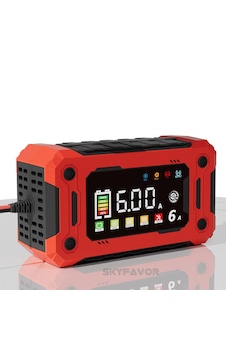 12v-6a Araba, Kamyon, Tır, Gemi Motosiklet Lıfep04 Özellikli Akıllı Hızlı Akü Şarj Cihazı H-6e 12v-6a Araba, Kamyon, Tır, Gemi Motosiklet Lıfep04 Özellikli Akıllı Hızlı Akü Şarj Cihazı H-6e