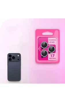 İphone 17 Pro Uyumlu Premium Kalite Parmak İzi Tutmaz Renkli Taşlı Kamera Lens Koruyucu Lacivert İphone 17 Pro Uyumlu Premium Kalite Parmak İzi Tutmaz Renkli Taşlı Kamera Lens Koruyucu Lacivert