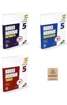 Model 5. Sınıf Matematik Fen Bilimleri Ve Türkçe Banko Branş Denemeleri + Telefon Standı Model 5. Sınıf Matematik Fen Bilimleri Ve Türkçe Banko Branş Denemeleri + Telefon Standı
