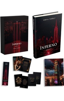 İnferno 1 Ciltli Kutu Set / Asena Nişikli İnferno 1 Ciltli Kutu Set / Asena Nişikli