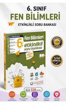 Çanta Yayınları 6. Sınıf Fen Bilimleri Soru Bankası Maarif Model Çanta Yayınları 6. Sınıf Fen Bilimleri Soru Bankası Maarif Model