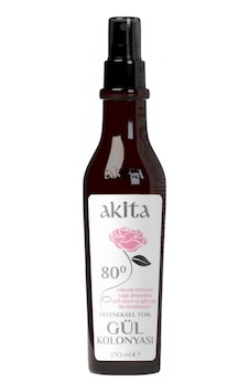 Akita 80 Derece Geleneksel Türk Gül Kolonyası 250 ML Akita 80 Derece Geleneksel Türk Gül Kolonyası 250 ML