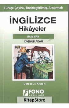 Yağmur Adam-İngilizce Hikayeler Derece 3 Kitap 4- Fono Yayınları