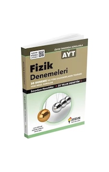 Aydın Yayınları Ayt Fizik 30 Deneme