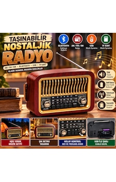 Kahveci.store Taşınabilir Klasik Am/fm/sw Transistör Retro Nostaljik Radyo Usb Şarjlı 22 Kahveci.store Taşınabilir Klasik Am/fm/sw Transistör Retro Nostaljik Radyo Usb Şarjlı 22