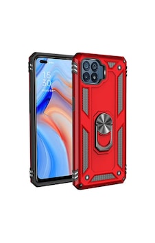 Teleplus Oppo Reno 4 Lite Kılıf Vega Tank Koruma Standlı Yüzüklü Mıknatıslı Teleplus Oppo Reno 4 Lite Kılıf Vega Tank Koruma Standlı Yüzüklü Mıknatıslı