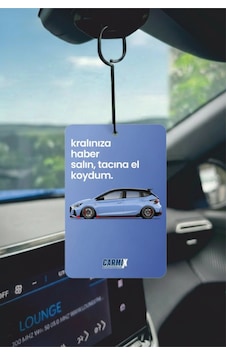 Kralınıza Haber Salın Tacına El Koydum Tasarımlı Oto Kokusu