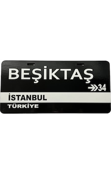 Beşiktaş Renkli 15x30 Cm Ahşap Poster Beşiktaş Renkli 15x30 Cm Ahşap Poster