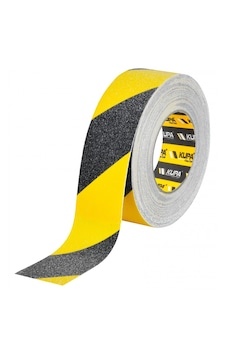 Kupa Sarı-siyah Renkli Kaydırmaz Bant 5 Cm X 15 Metre 1 Adet