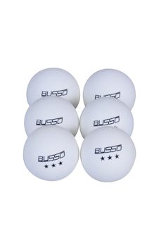 Busso Bs Bs23021 Pinpon Topu 6'lı (beyaz)